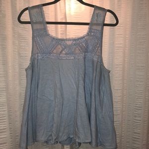FREE PEOPLE lace top